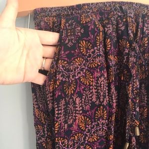 Bohemian print pants